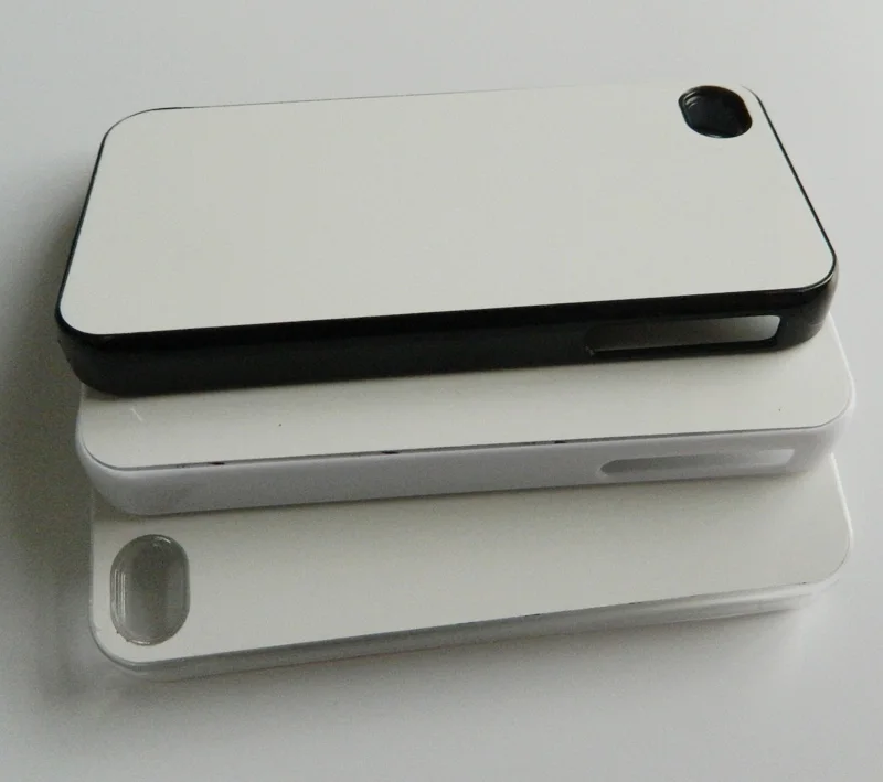 2d чехол для ПК iphone 4 4S сублимационный пластиковый с печатью алюминиевая