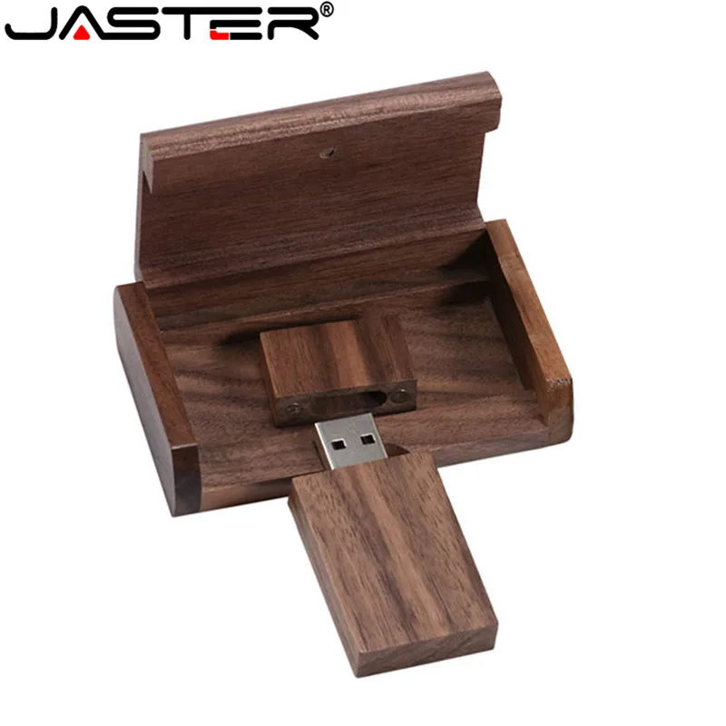 JASTER Новый Деревянный USB 2 0 4GB 8GB 16GB 32GB флэш диск памяти грецкий орех ручка привода