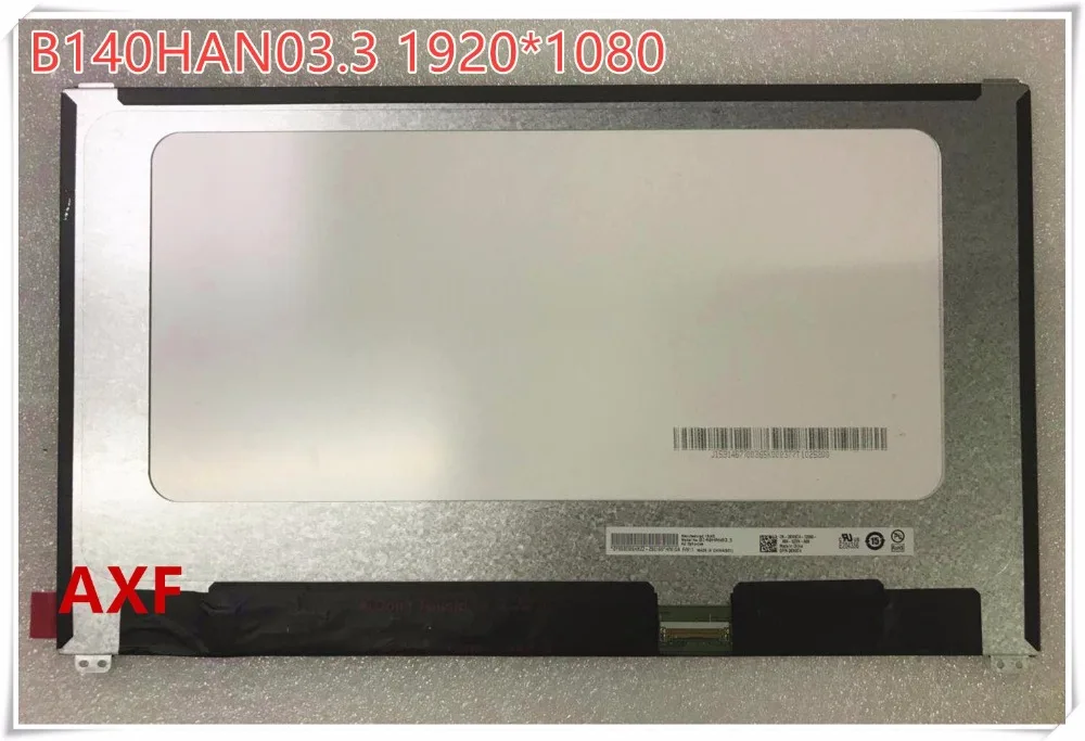 

Новый 14,0 'ноутбук ЖК-экран B140HAN03.3 IPS 1920*1080 14 дюймов FHD LED