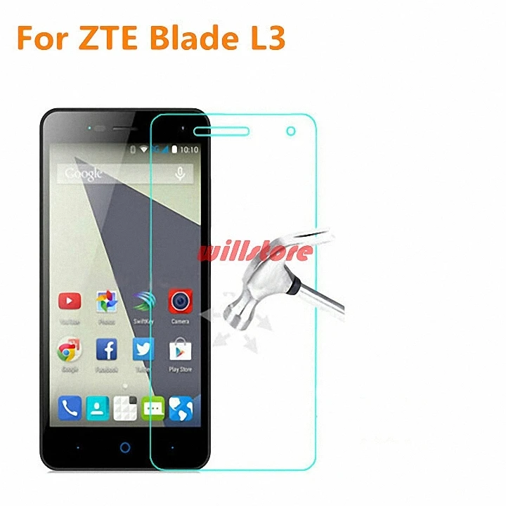 Защитное стекло закаленное 9H для ZTE BLADE L2 L3 plus L4 L5 / Blade G lux/V830 blade A452|glass screen|tempered glass