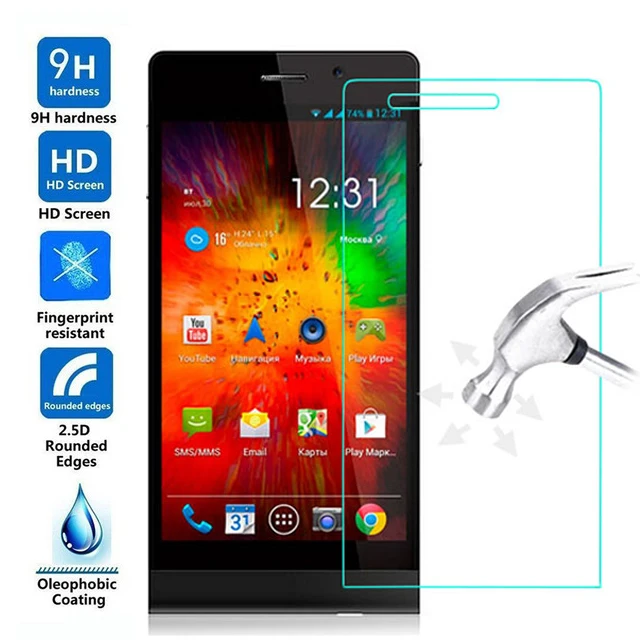 Закаленное стекло Thor 9H Высококачественная Взрывозащищенная защитная пленка для