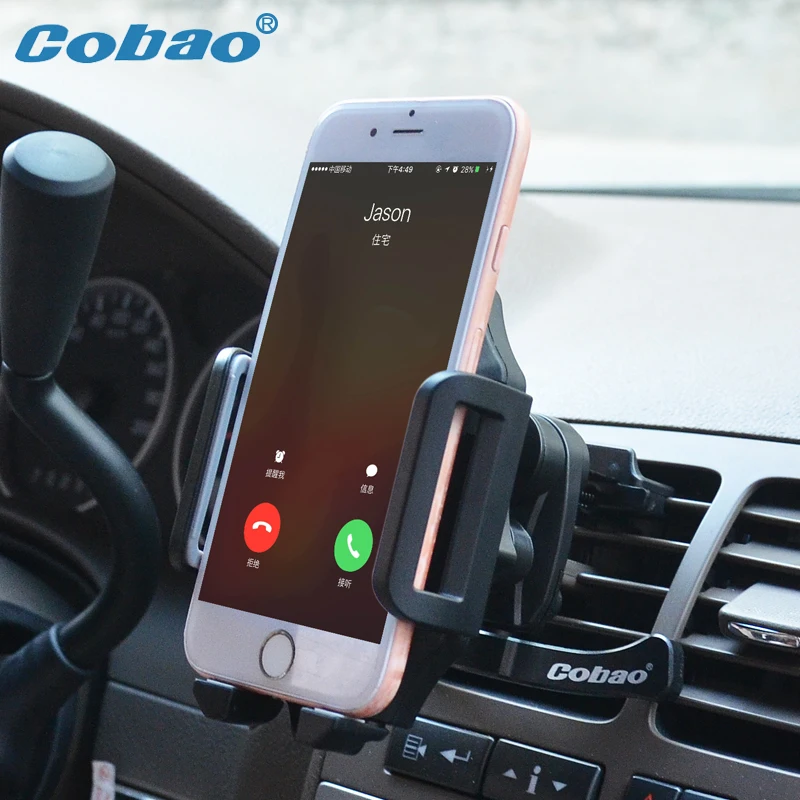 Универсальный автомобильный держатель для телефона Cobao регулируемый на 360
