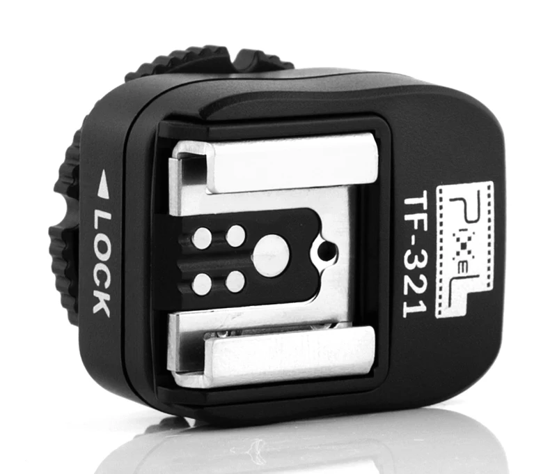 Pixel TF-321 адаптер вспышки ttl PC Порт Горячий башмак конвертер для Canon 5D Mark III 70D 60D 100D 700D 650D 600D 550D 500D камеры