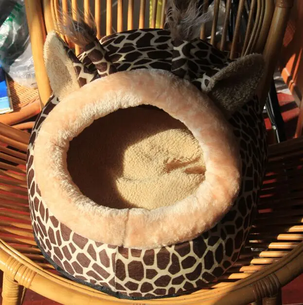 Cat House Цена оптовой продажи милый питомец кошка домашнее животное Кровати для маленьких собак всех сезонов Грязезащищенная мягкий юрта кошка кровать Pet код S4N45 - Цвет: Cat House