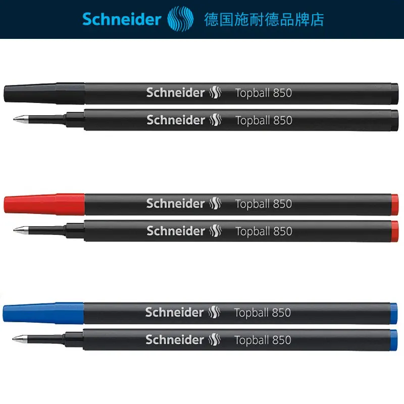 

Бесплатная доставка, Классическая Ручка Schneider Topball 850 0,5 мм для основной школы и офиса
