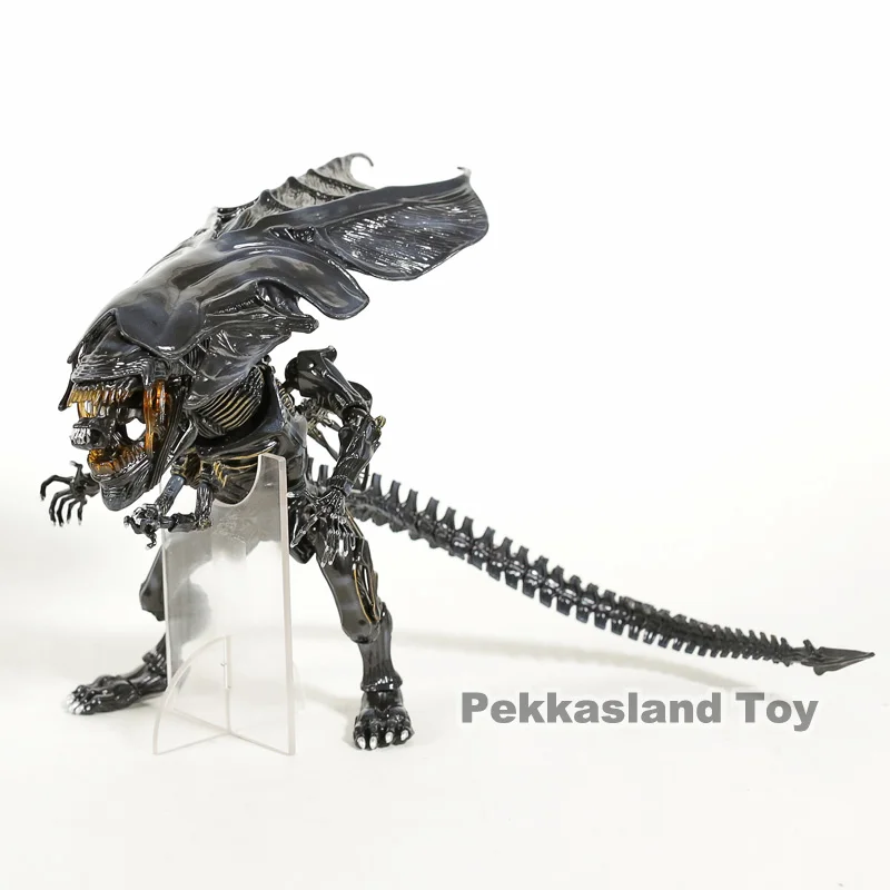 Aliens Alien queen Hybrid Metal figation#047 ПВХ фигурка Коллекционная модель игрушки