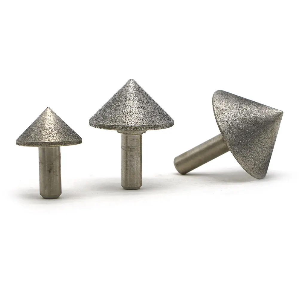 Шлифовальная насадка с алмазным креплением 90 градусов грубая абразивная 60 для