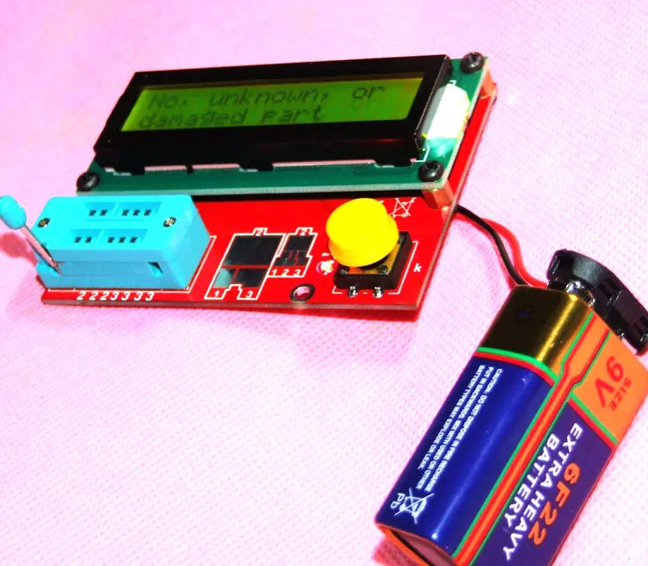 ATmega168 M168 транзистор тест er диодный Триод Емкость ESR ЖК-метр MOS PNP NPN | Электронные
