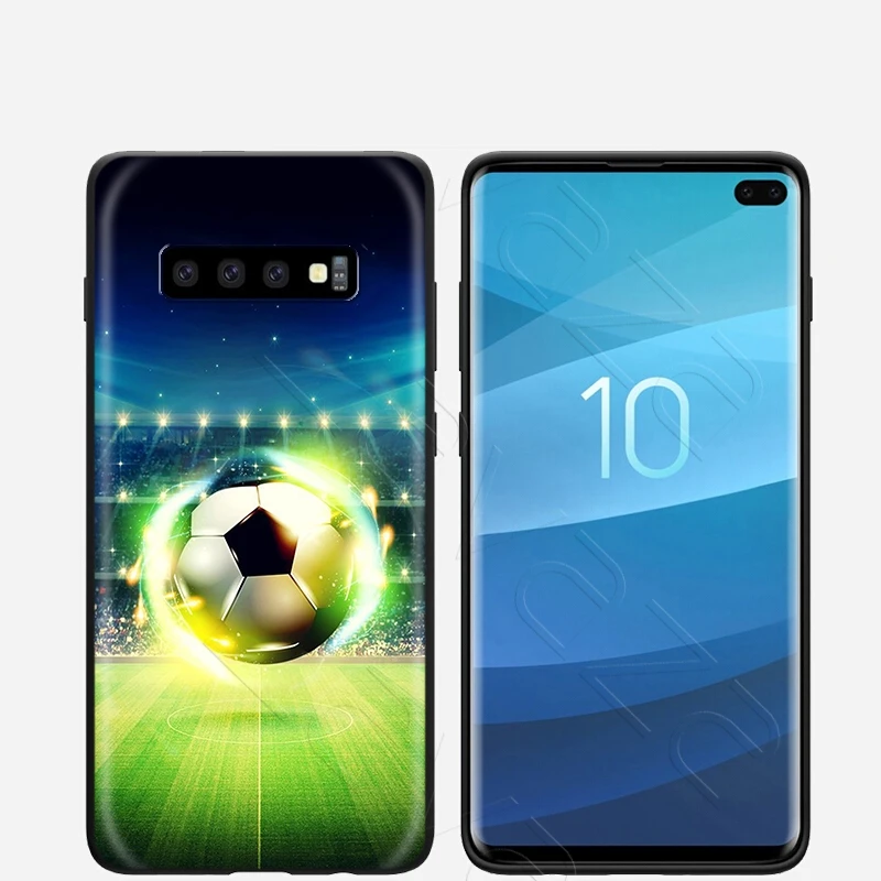 Lavaza Football Soccer Ball Burning Fire Case for Samsung Galaxy S6 S7 Edge J6 S8 S9 S10 Plus A3 A5 A6 A7 A8 A9 Note 8 9 |