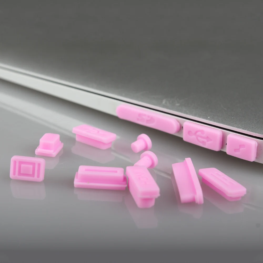 Пылезащитная заглушка силиконовая для порта зарядки чехол Macbook Air 11/13