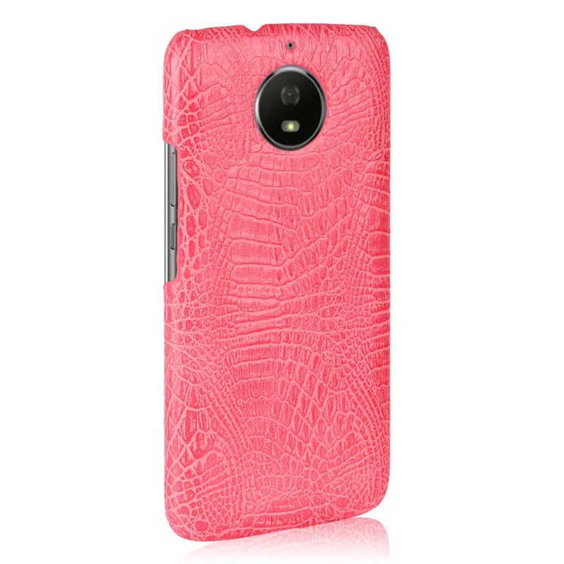 

For Moto G5S Case Crocodile Pattern Hard PC+PU Leather Surface Back Cover Hard Phone Case for Motorola Moto G5S 5.2" Hard Cover