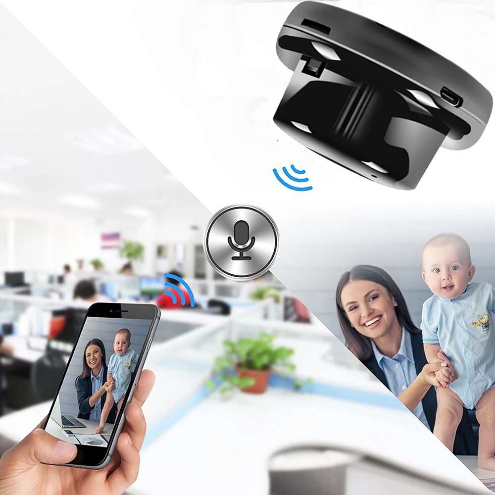 720 P экшн камера с Wi Fi подключением Беспроводной IP P2P Камера офис для защиты детей и