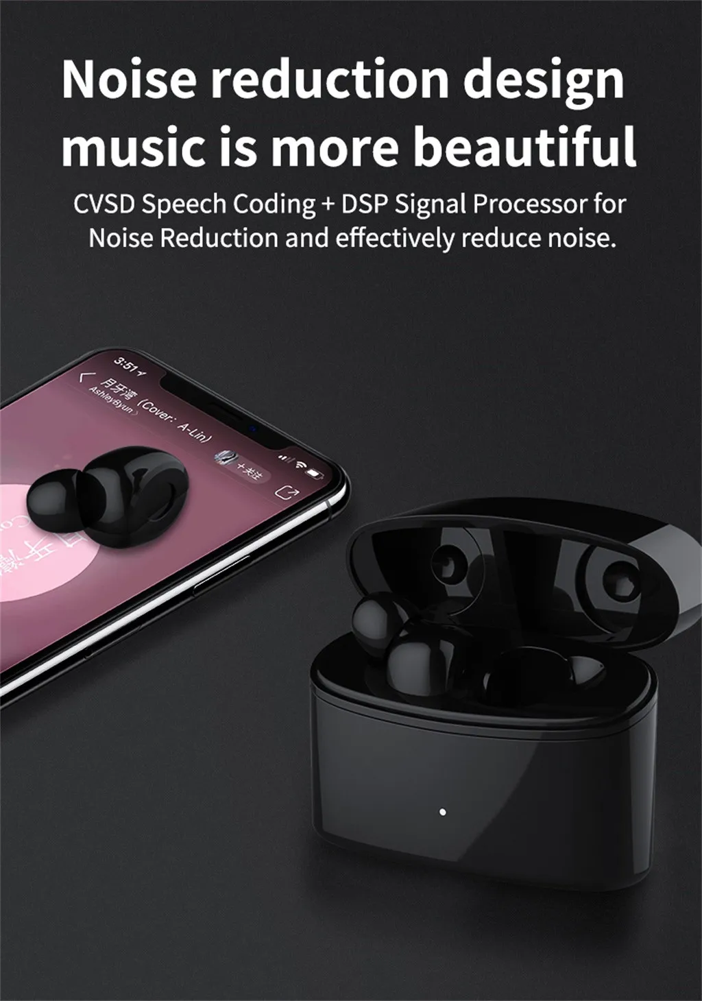 Беспроводные спортивные наушники Mini Twins True Bluetooth стереонаушники для занятий
