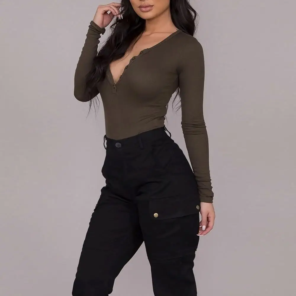 Новинка 2019 женские повседневные однотонные облегающие брюки с карманами