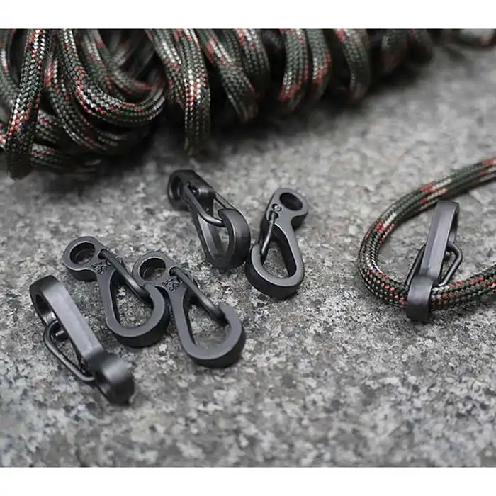 5 шт. уличный карабин для повседневного использования пружинные зажимы аварийный