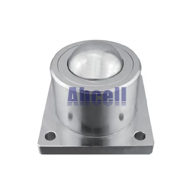 

Ahcell SD-38 Heavy Duty flange mount Ball transfer unit SD38 ball roller conveyor bearing wheel solid machined steel ball caster