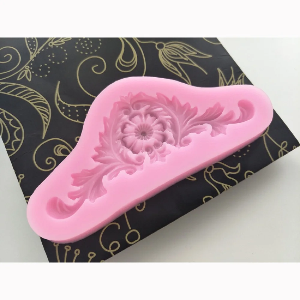 3D барокко Корона &quotсделай сам&quot Сахарный Fondant (сахарная) силиконовая для