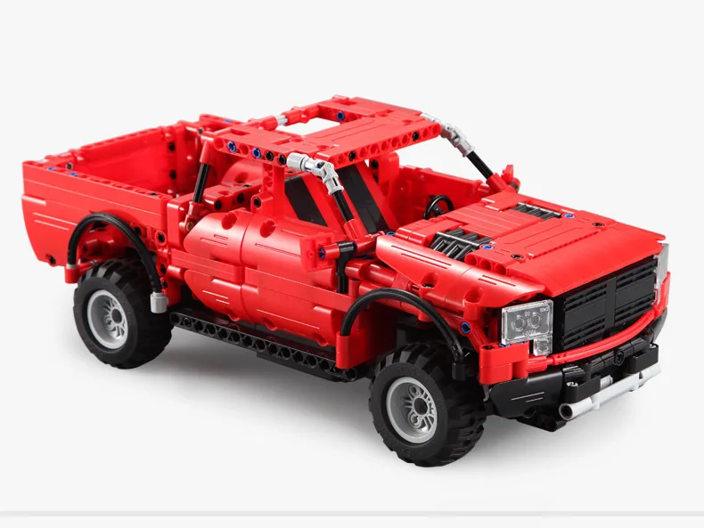 Горячая дистанционного управления по радио знаменитый автомобиль ford f150 building block 2,4 ГГц Raptor собрать Модель Кирпичи rc игрушки коллекция для подарки