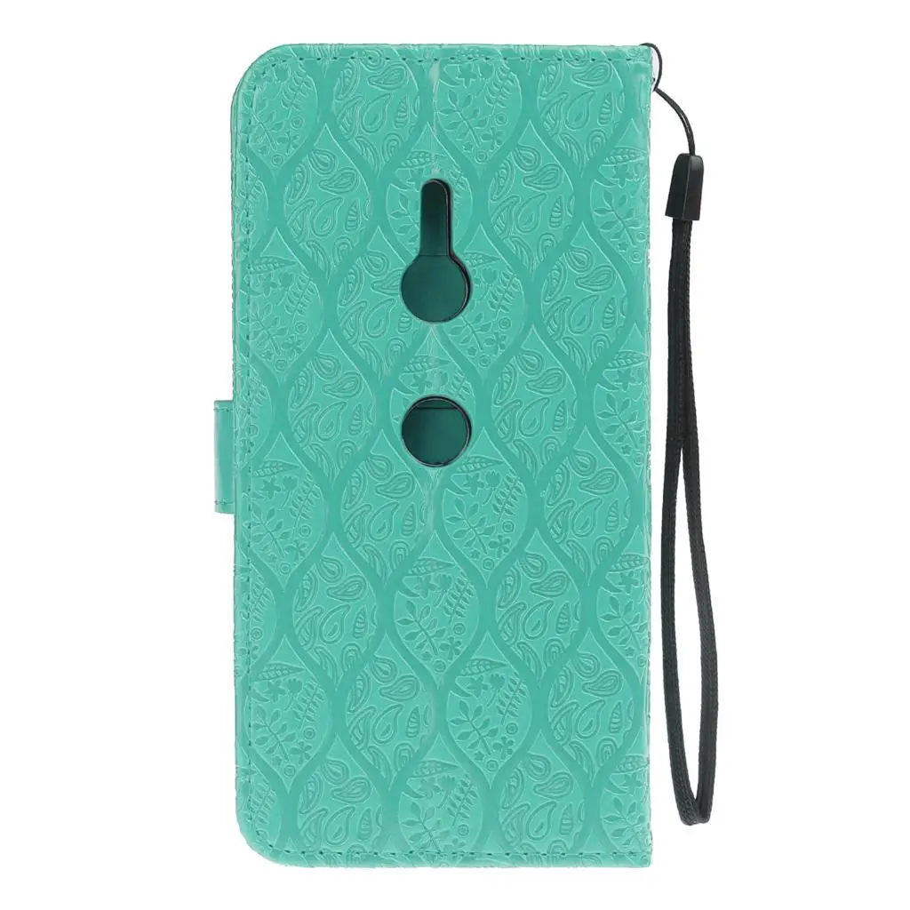 Embossed Wallet Case For Sony XZ3 Leather Flip Cover for Mobile Phone Shell | Мобильные телефоны и аксессуары