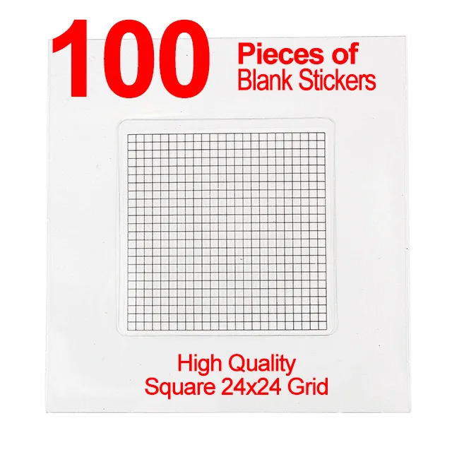 Square-24x24-100 Алмазная картина полная квадратная Алмазная мозаика 11x14 пустой прозрачный алмаз наклейка пиксель искусство хобби и ремесла Алмазная вышивка - Цвет: Square-24x24-100