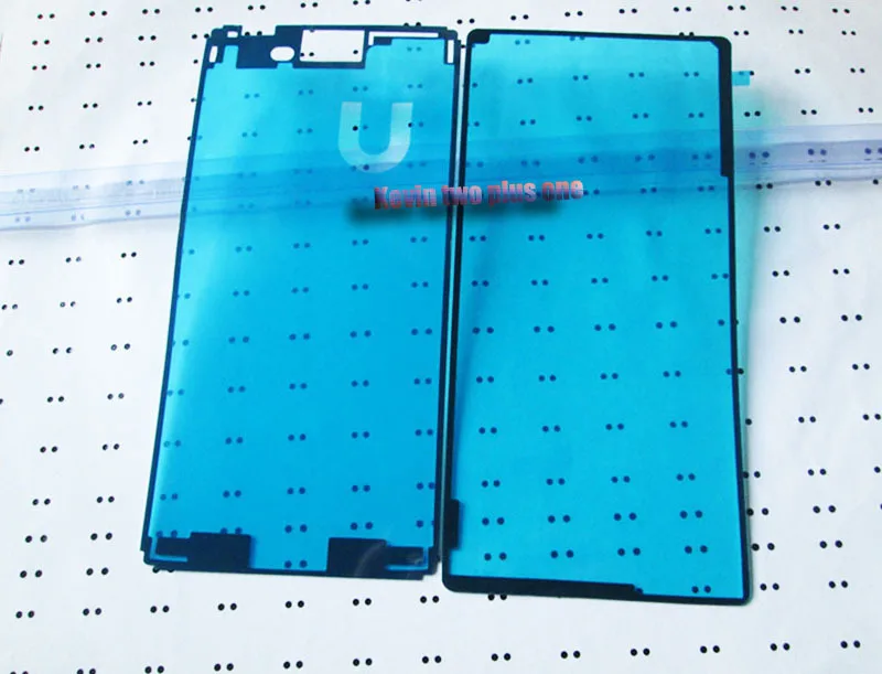 BLINGIRD передняя + задняя клейкая лента Водонепроницаемая наклейка для Sony Xperia M4 Aqua