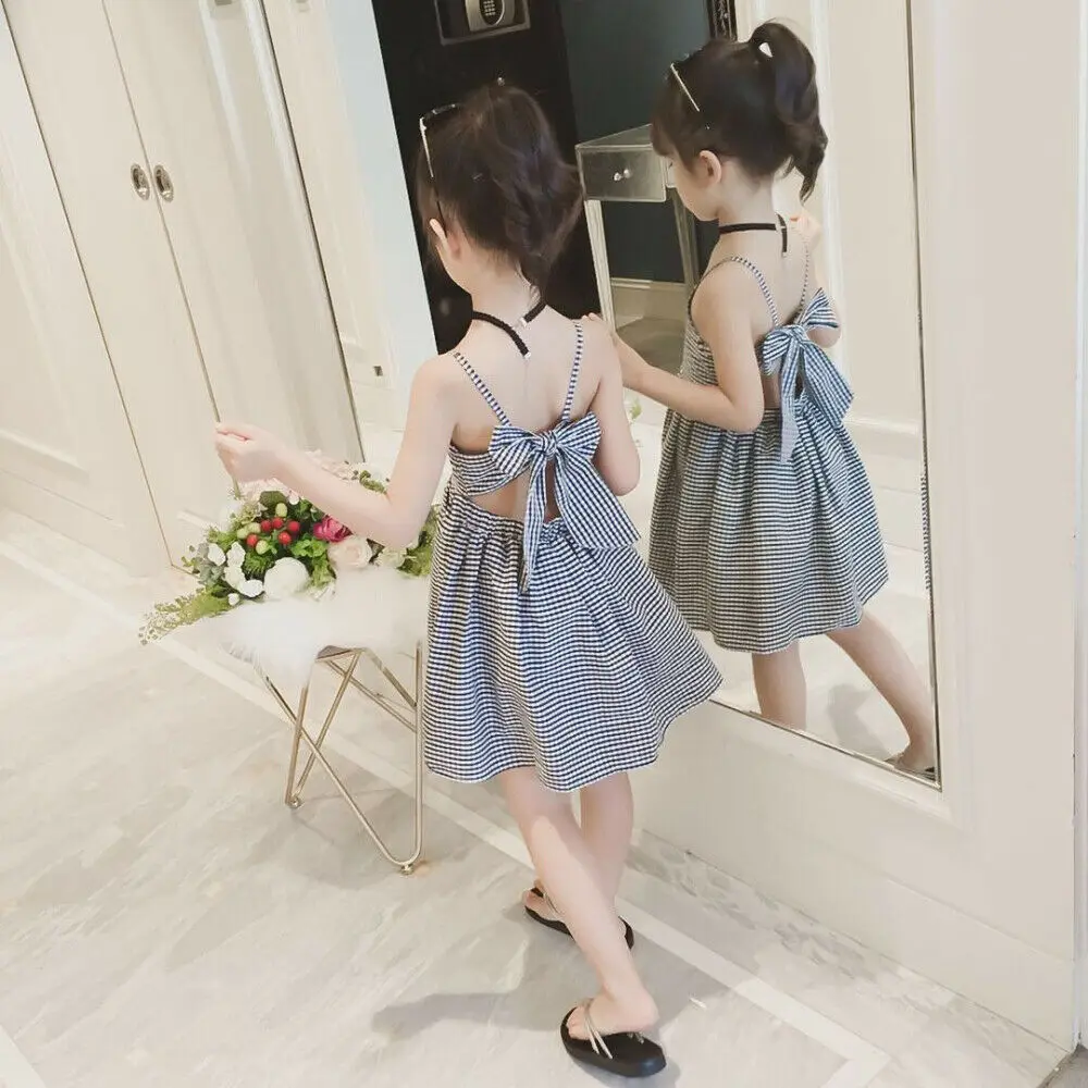 Детские платья для девочек 2019 Детская летняя одежда рождественское платье с