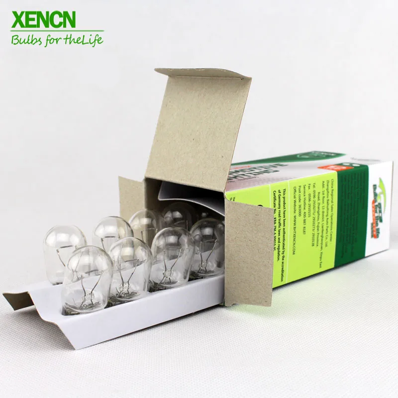

XEMCN W21 T20 12V 21W Car Signal Lights 22051 Auto Wedge bulb Brake Light Packing Lamps Free Shipping Clearance Lights 10PCS