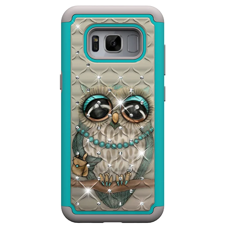 Gray Cat Роскошный чехол для samsung Galaxy S8 S9 Plus J3 J7 Prime, блестящий противоударный чехол с рисунком для samsung J3 J7 Note9, чехол - Цвет: Gray Cat