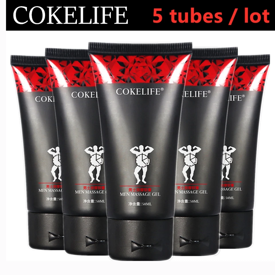 5 шт. COKELIFE травяной крем для увеличения пениса XXL 50 мл мужской члена увеличенный