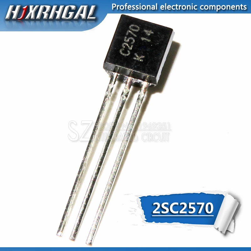 Новинка, оригинальный транзистор 2SC2570 TO-92, 10 шт./лот