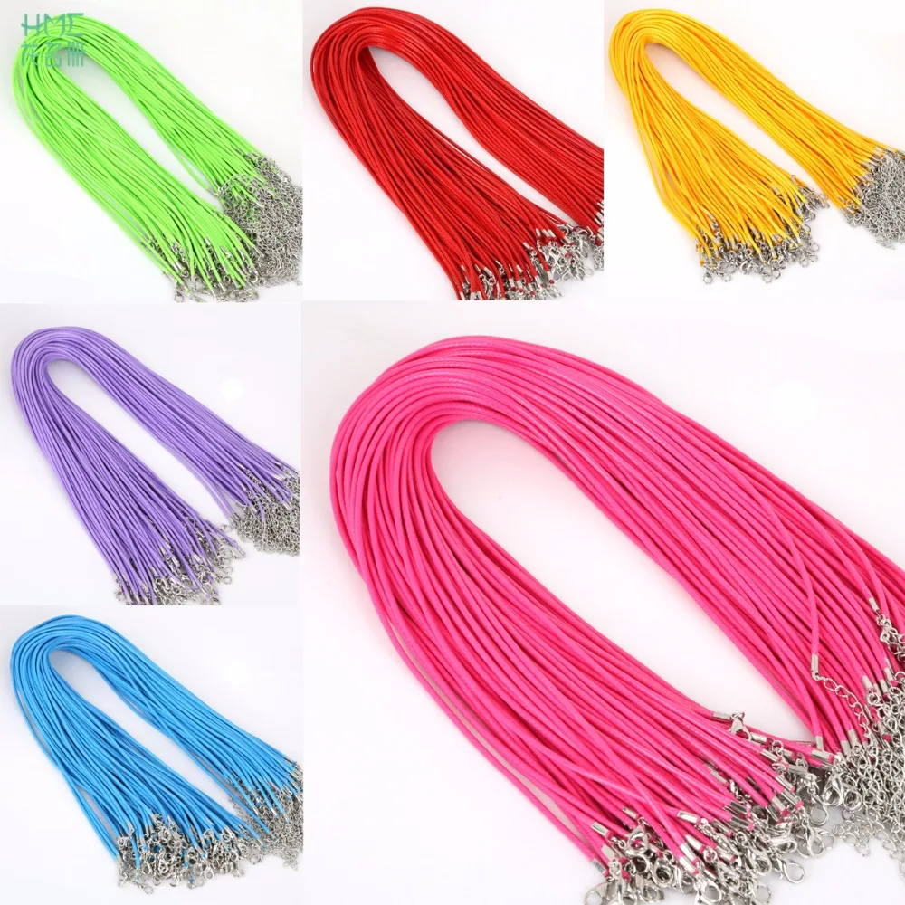 10 шт. шнуры из искусственной кожи с застежкой лобстером 1 5/2 мм|leather cords|chain bracelet