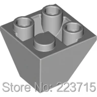 * Склонный Кирпич 2x2 45 инвертированный двойной 50 шт. сделай сам просвечивающий