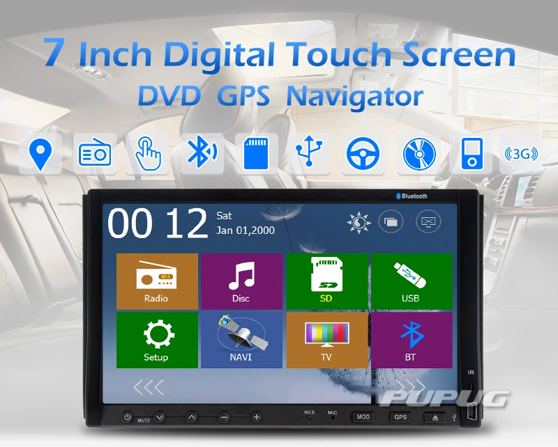 Авто MP4 PC gps радио MP5 универсальное головное устройство аксессуар FM Авторадио