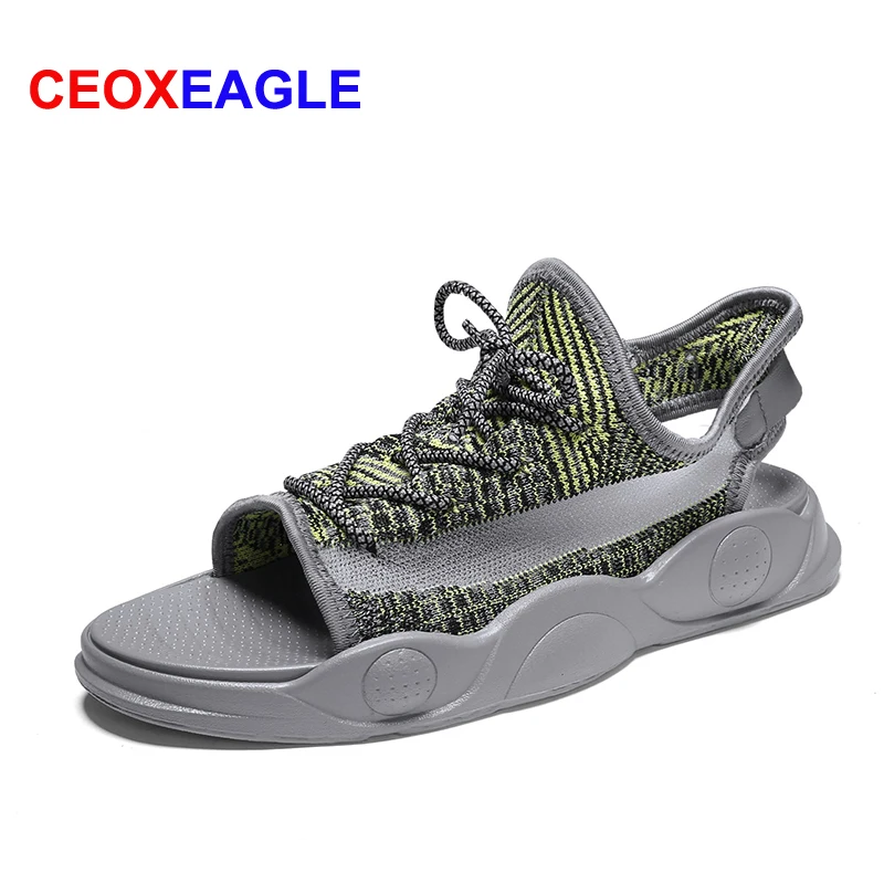 Мужские сандалии Zuecos Sandalias Zapatos Hombre модные пляжные слиперы размеры 39 44 лето