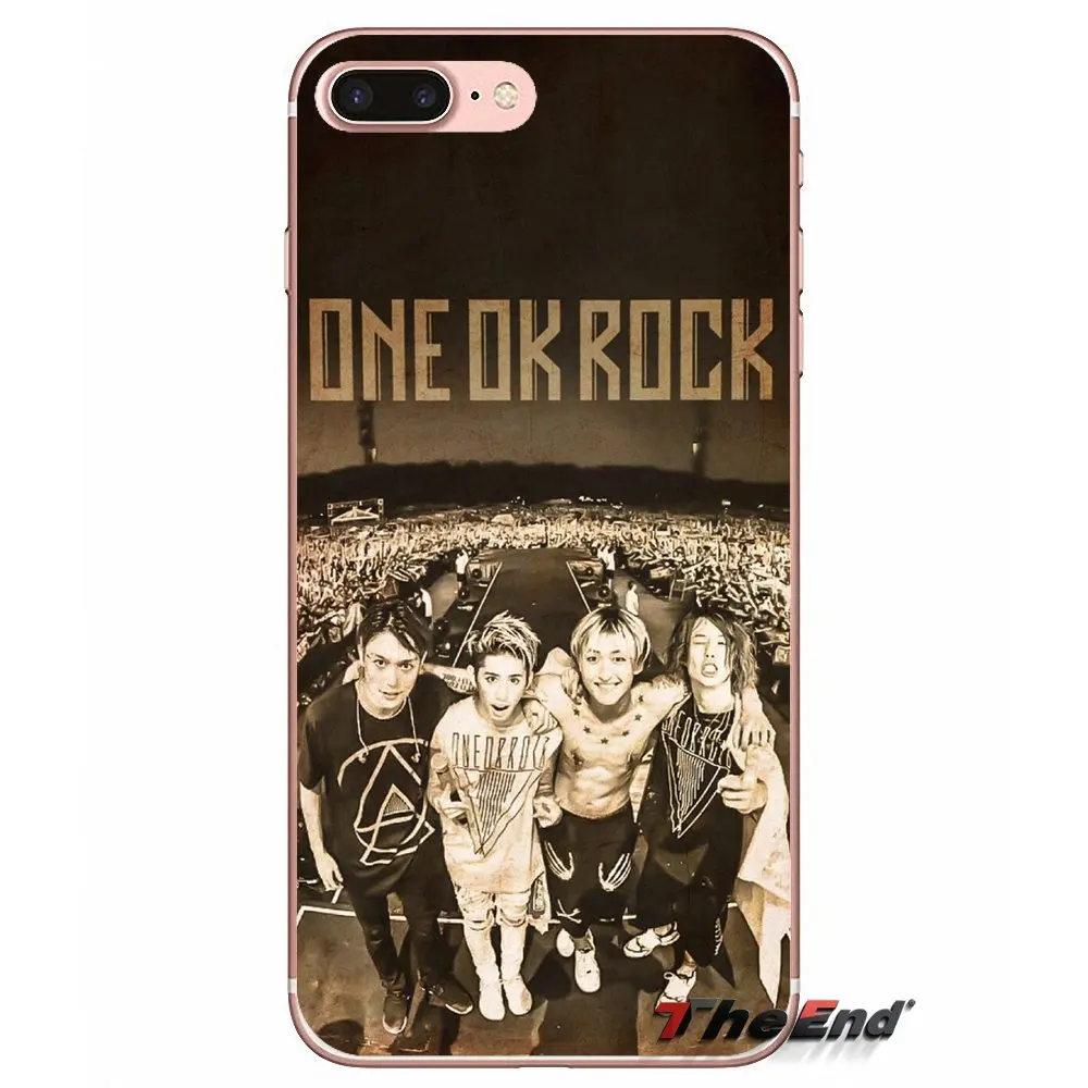 Younger One Ok Rock напечатанный японский ТПУ чехол для iPhone X 4 4S 5 5S 5C SE 6 6S 7 8 Plus Samsung Galaxy J1 J3 J5