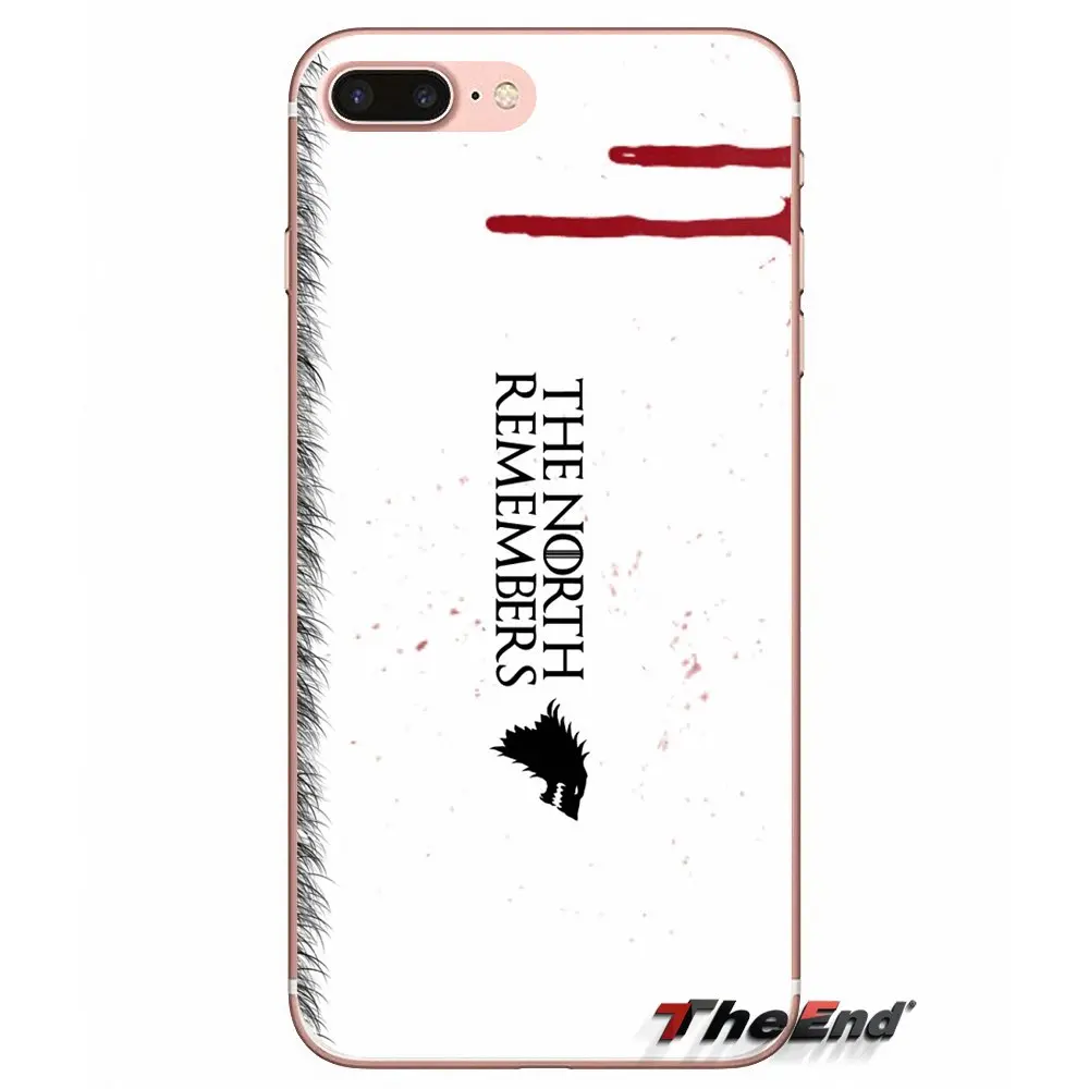 Для Samsung Galaxy S2 S3 S4 S5 MINI S6 S7 edge S8 S9 Plus Note 2 3 4 5 8 Coque Fundas The North member game of throne|Чехлы-накладки|