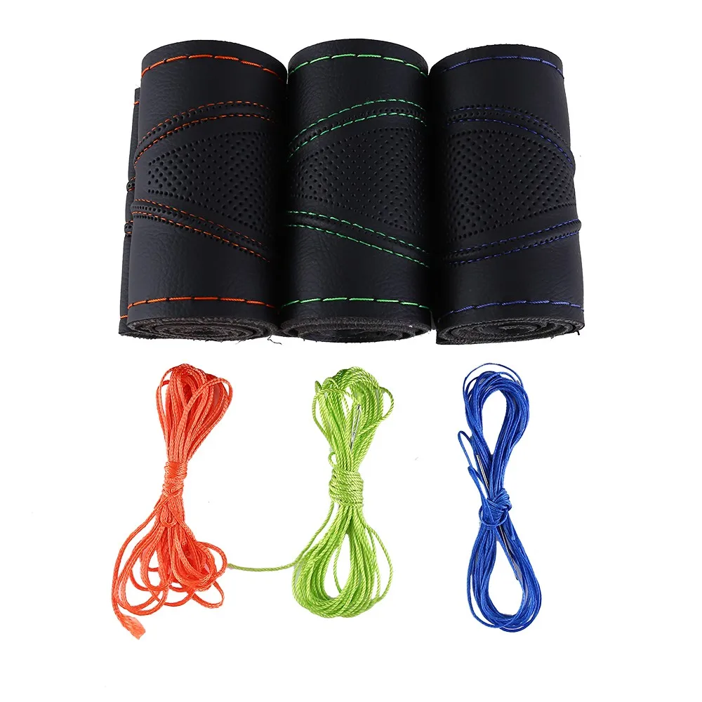 38 см разноцветная искусственная кожа микрофибра для рукоделия швейная игла и