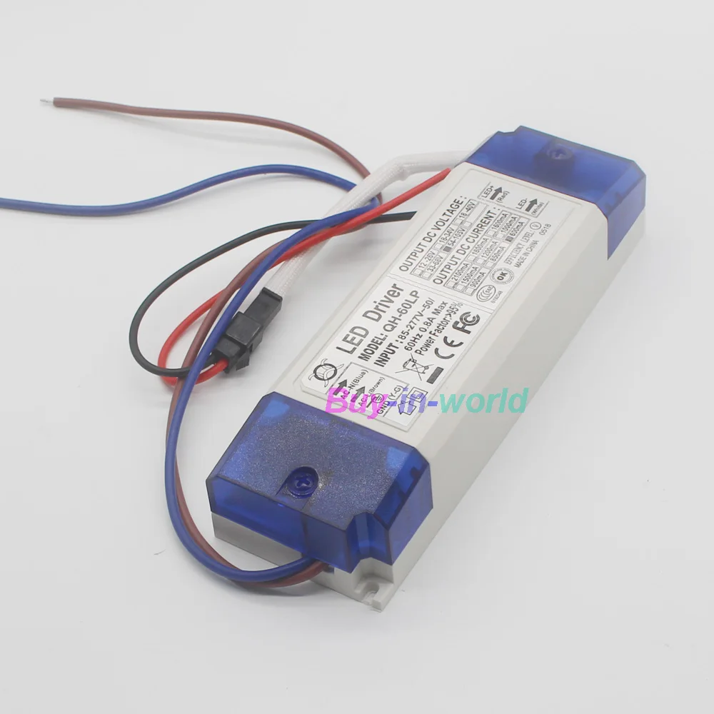 AC 85-265V 1-2x3w 2-4x3w 6-10x3w 10-18x3w 18-30x3w 1-36x1W 300-650mA светодиодный драйвер конвертер трансформатор для потолочный светильник