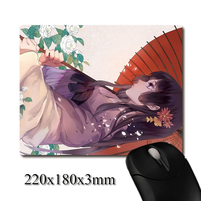 Японский аниме hell girl CG Печатный тяжелый тканый Противоскользящий резиновый