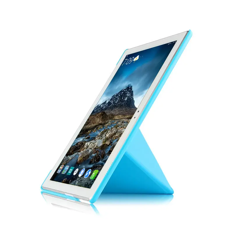 Чехол для lenovo Tab 4 10 Plus TB-X704L X704F L 10," чехол для планшета s Smart защитный чехол из искусственной кожи Tab4 10 plus TB X704L чехлы - Цвет: blue bxk