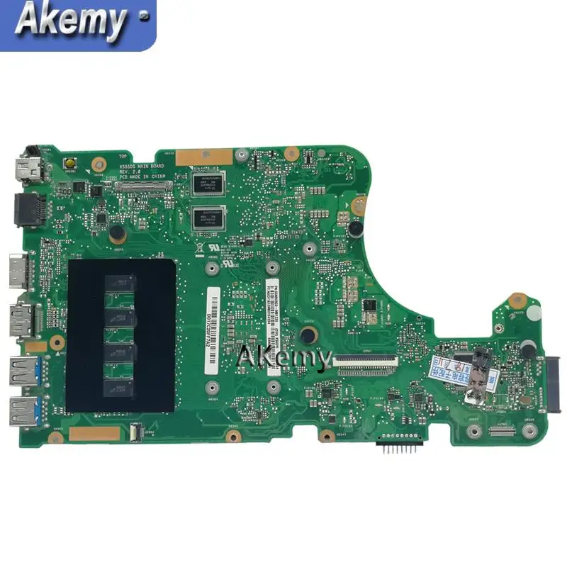 AK с A10-8700P 4 Гб RAM X555DG материнская плата для ноутбука For Asus X555Y X555YI X555D тест
