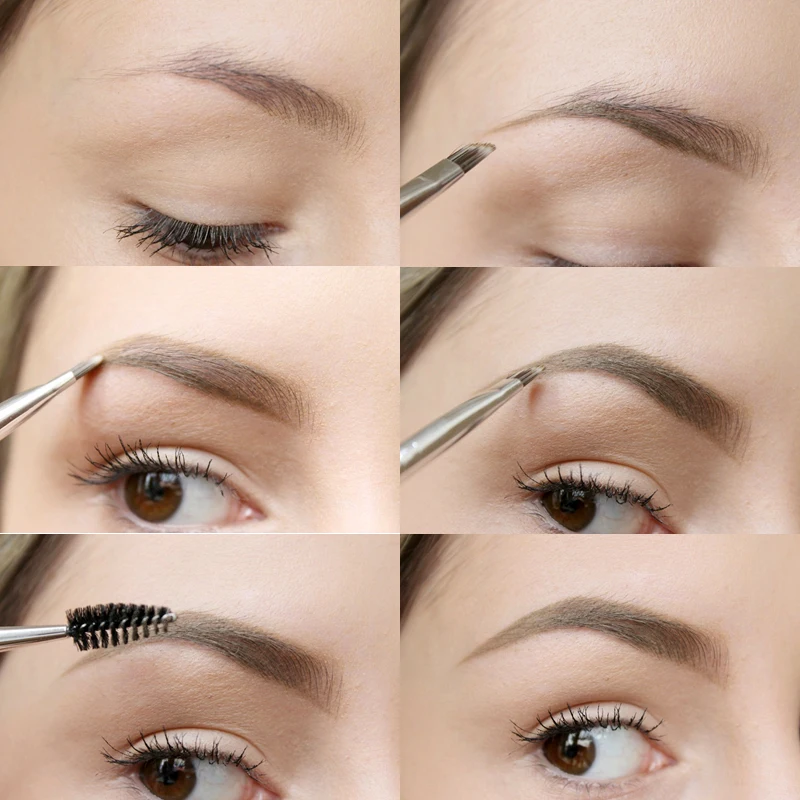 Профессиональный усилитель для бровей макияж глаз коричневый кофе хна