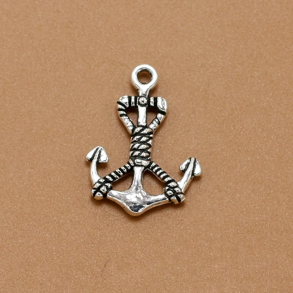 10 шт. подвеска якорь из металлического сплава 25 х18 мм|crafts diy|craft metalcraft pendant |