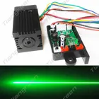 Tgleiser Фокусируемый 532нм 200 мВт зеленый лазерный модуль 12 В RGB сцсветильник свет аксессуары TTL мини лазерная машина бесплатные очки