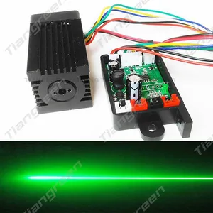 Tgleiser Фокусируемый 532нм 200 мВт зеленый лазерный модуль 12 В RGB сцсветильник свет аксессуары TTL мини лазерная машина бесплатные очки