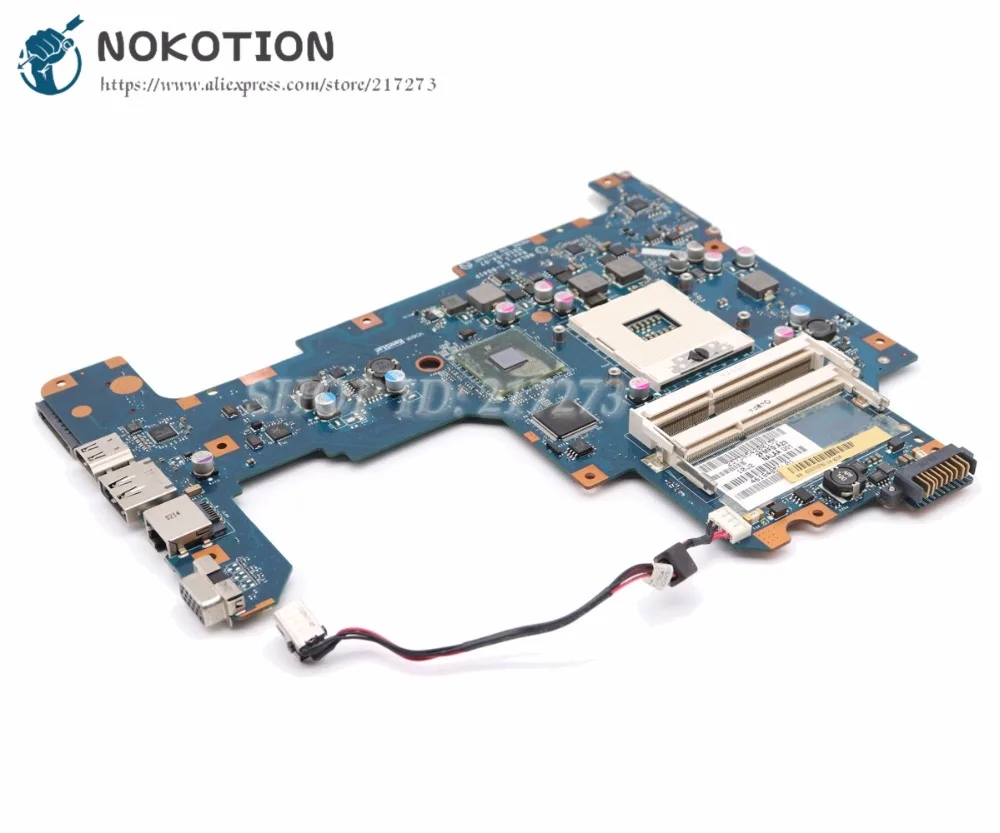 NOKOTION для Toshiba Satellite L670 материнская плата для ноутбука HM55 UMA K000103760 NALAA LA-6041P основная плата процессор