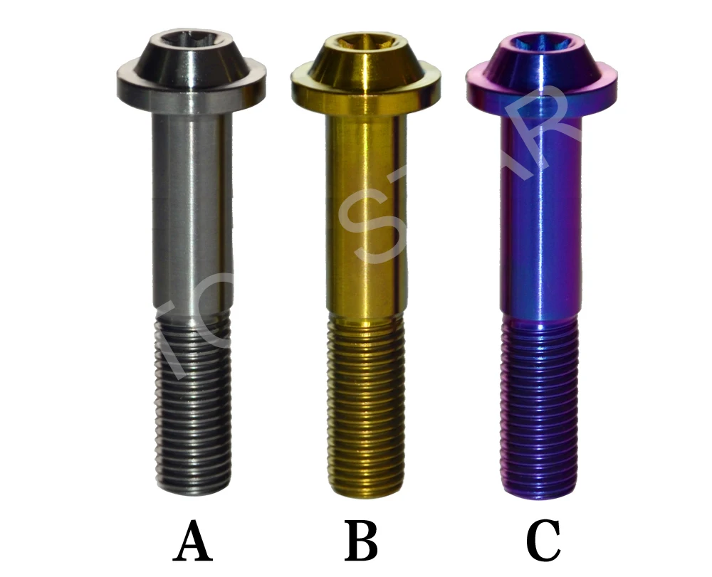 2 шт. Ti Болт M10 x 60x1 5 1 25 Torx Винт С Титановым болтом крепеж из титана для гонок на