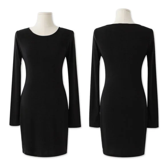 Горячая распродажа Vestidos женщины зима платье с длинным рукавом платья Vetement