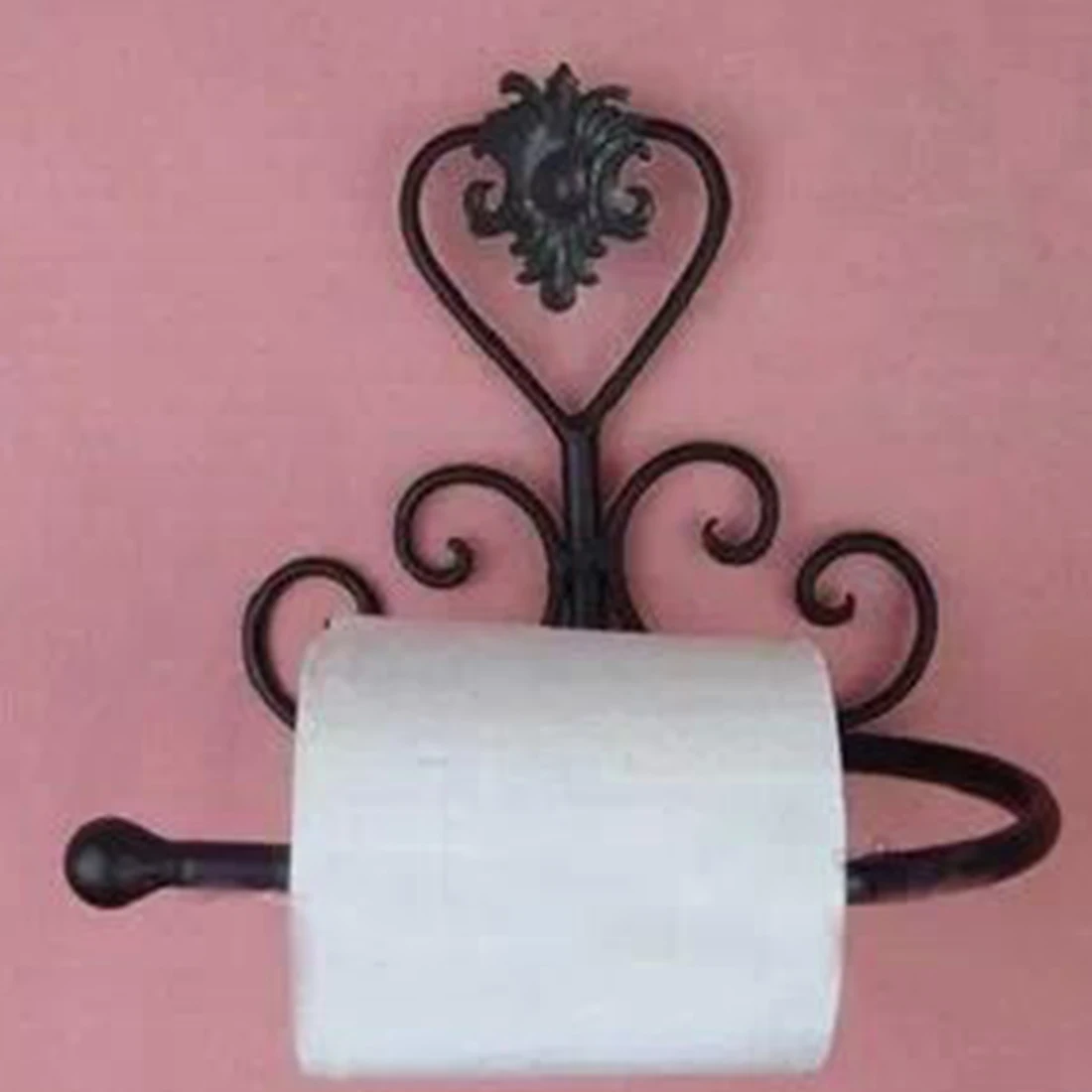 Classical Iron Toilet Paper Roll Holder Bathroom Wall Mount Rack toilet paper holder | Обустройство дома