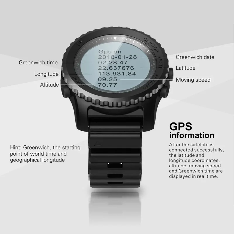 15% S968 уличные профессиональные умные Спортивные gps часы